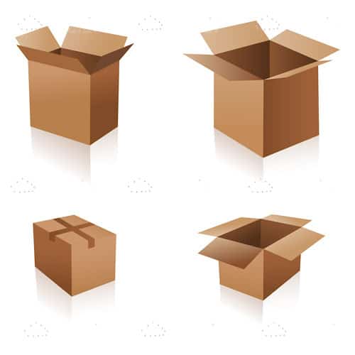 Various Cardboard Boxes Various Cardboard Boxes